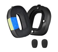 TOWARDSNAN Almohadillas megnéticas transpirables y parabrisas de micrófono compatibles con auriculares A40TR, protege contra interferencias de ruido, almohadillas de repuesto