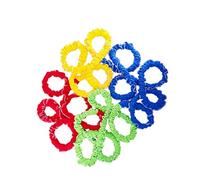 TOWARDSNAN Bandas de ejercicio portátiles Teamworks cooperativas, elásticas, resistentes a desgarros, de forro polar, para actividades en grupo, resistentes a desgarros, bandas de ejercicio