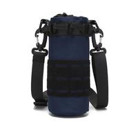 TOWARDSNAN Bolsa transportadora de botellas de agua para exteriores, con cordón, bolsa de nailon para hidratación, soporte para bebidas, fácil de transportar