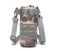 TOWARDSNAN Bolsa transportadora de botellas de agua para exteriores, con cordón, bolsa de nailon para hidratación, soporte para bebidas, fácil de transportar