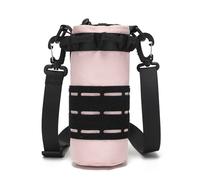 TOWARDSNAN Bolsa transportadora de botellas de agua para exteriores, con cordón, bolsa de nailon para hidratación, soporte para bebidas, fácil de transportar