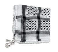 TOWARDSNAN Bufanda clásica Arafat transpirable Shemagh para cubrir la cabeza, bufanda jacquards para viajes y actividades al aire libre, eventos culturales, shemagh árabes, Pañuelo Mili negro, Talla