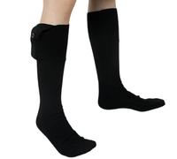 TOWARDSNAN Calcetines térmicos eléctricos recargables por USB, funcionan con pilas, para hombres y mujeres, deportes, esquí, senderismo, camping, pesca, funcionan con pilas