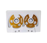 TOWARDSNAN Cinta de marco de metal de inspiración retro, 45 minutos de tiempo, cinta de materiales de primera calidad, aplicaciones de arte sonoro, cinta retro