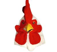 TOWARDSNAN Cubierta de cara completa de Halloween para cosplay de animales, cabeza completa, panda, gallo, zorros, cubierta facial cómoda