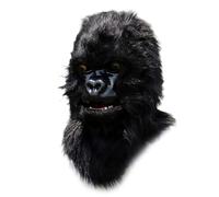 TOWARDSNAN Cubierta de cara completa de Halloween para cosplay de animales, cabeza completa, panda, gallo, zorros, cubierta facial cómoda