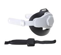 TOWARDSNAN Diadema para auriculares Quest3, banda de superficie suave, accesorios para juegos, mayor comodidad en piel sintética