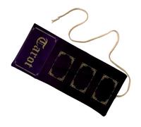 TOWARDSNAN Divinations Tarot - Bolsa plegable para organizar tarjetas, tarjetas de juego, bolsas de almacenamiento, funda de transporte de tarot, bolsa organizadora de tarots de adivinación, bolsa