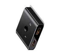 TOWARDSNAN Divisor HDMI 4K @60Hz/8K60Hz Conmutador bidireccional Diseño compacto para televisores, consolas de juegos, portátiles, 2 en 1 salida bidireccional