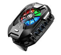 TOWARDSNAN Enfriadores de teléfono con batería de alta capacidad, radiador para juegos móviles con distribución uniforme del calor, adecuado para transmisión en vivo, funda de refrigeración de