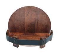 TOWARDSNAN Estante redondo para vino, organizador de exhibición, estantes de inauguración de la casa, estantes de cocina, soporte de exhibición