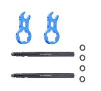 TOWARDSNAN Extensor de válvula de aleación para herramientas de retención de aire segura, diseño de instalación rápida, ajuste para bicicletas de carretera, montaña, bicicletas de viaje, bicicletas