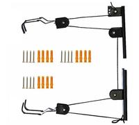 TOWARDSNAN Gancho para colgar bicicleta de altura con bloqueo seguro para colgar en el techo, para carretera, montaña, ciudad, almacenamiento