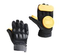 TOWARDSNAN Guantes de deslizamiento de descenso con discos deslizantes, longboards, guantes de mano para patinaje, patinaje sobre ruedas, deslizamiento, cuesta abajo, monopatín