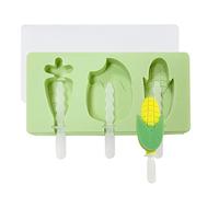TOWARDSNAN Herramientas de helado, moldes de silicona para helados, moldes hechos a mano para postres, congeladores, jugos de frutas, paletas