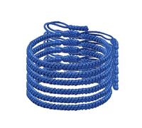 TOWARDSNAN Juego de pulseras ajustables hechas a mano con cuerda tejida a mano, pulseras tejidas con tamaño ajustable para mujer, The circumference of the bracelet is 17-28cm