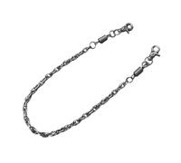 TOWARDSNAN Longitud ajustable, estilo punk y hip hop, accesorio de cadena de metal para entusiastas de la ropa urbana y creadores de tendencias, longitud de cadena ajustable