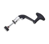 TOWARDSNAN Mango de carrete de pesca, brazo basculante giratorio, carretes semimetálicos, mango de pesca