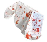 TOWARDSNAN Mantel suave de gasa sangrienta de Halloween adecuado para fiestas de Halloween, decoración de mesas