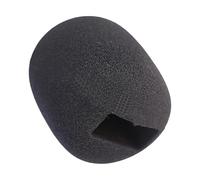 TOWARDSNAN Micrófono de solapa resistente al viento, funda de esponja fácil de colocar, accesorio de esponja para sonido claro, accesorio de micrófono de solapa