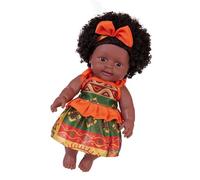 TOWARDSNAN Muñecas impermeables de 12 pulgadas para niños pequeños africanos negros para jugar a las mejores compañías