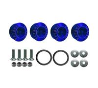 TOWARDSNAN Paquete de refuerzo de parachoques delantero y trasero con fácil instalación para una mejor comodidad de conducción, equipo de conducción de carretera y ciudad