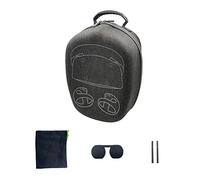 TOWARDSNAN Pequeña caja de transporte de EVA para auriculares VR2, bolsa de almacenamiento para bolsos, soporte para bolsa de mano, fácil de abrir y cerrar la cubierta de la lente