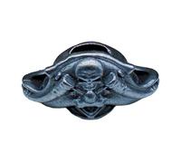 TOWARDSNAN Prácticos accesorios de cuerda de paracaídas de metal, colgante de textura de cobre para camping, llaveros de supervivencia, accesorios temáticos piratas