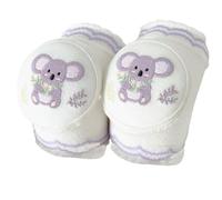 TOWARDSNAN Rodilleras de punto transpirable para niños pequeños, equipo antideslizante para gatear con agarre de silicona antideslizante, Koala Paradise, Talla única