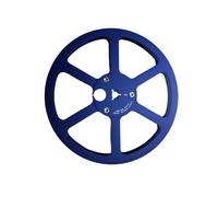 TOWARDSNAN Soporte de carrete de aluminio de 7 pulgadas para una fácil gestión de cintas en estudios, 6 agujeros, resistente al desgaste, soporte de carrete ajustable