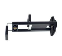 TOWARDSNAN Soporte expandible para dispositivos con doble tornillo de 1/4 y almohadilla de silicona antideslizante para un montaje seguro del teléfono, tableta, fácil de operar, abrazadera expandible