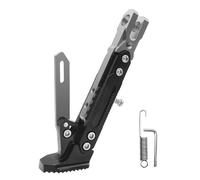 TOWARDSNAN Soporte lateral ajustable para motocicleta, soporte de repuesto para motocicleta, scooter, extensible, manual (idioma español no garantizado)