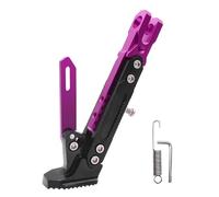 TOWARDSNAN Soporte lateral ajustable para motocicleta, soporte de repuesto para motocicleta, scooter, extensible, manual (idioma español no garantizado)