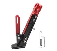 TOWARDSNAN Soporte lateral ajustable para motocicleta, soporte de repuesto para motocicleta, scooter, extensible, manual (idioma español no garantizado)