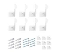 TOWARDSNAN Soporte para sombreros de béisbol de materiales acrílicos resistentes con diseños montados en la pared para organización del hogar y soporte para sombreros que ahorra espacio