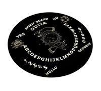 TOWARDSNAN Tapete de péndulos de astrología con letras de mano, almohadilla de tarots, de goma antideslizante, para tarots, tarots, tarots, juegos de mesa, péndulos de astrología