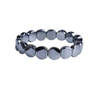 TOWARDSNAN Terahertz - Pulsera de polisilicio para entusiastas de la salud y el estilo, pulsera de equilibrio energético, pulsera unisex, Bracelet circumference about 21CM