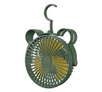 TOWARDSNAN Ventilador de escritorio portátil de ángulo ajustable para oficina, enfriador de aire para colgar en el hogar, ventiladores colgantes de 3 velocidades para dormitorio al aire libre