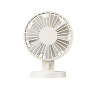 TOWARDSNAN Ventilador de escritorio USB potente de 2 velocidades, mesa pequeña, potencia de refrigeración para el hogar y el coche