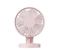 TOWARDSNAN Ventilador de escritorio USB potente de 2 velocidades, mesa pequeña, potencia de refrigeración para el hogar y el coche