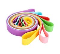 Towel Bands For Cruise Chairs - Secure No Slip Hold | Silicone Towel Clips + 30x1.8cm Elastic | Beachgoers Travelers Families Poolside Lounging Ship Deck Camping Outdoor Travel Pool Parties, 6 Pack Mu