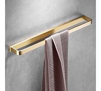 Towel Rack All Copper Bathroom Towel Rack, Gold Brass Bathroom Set, Toilet Brush, Towel, Tissue Rack Bathroom Hardware/Single Rod