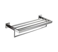 Towel Rack Bathroom Hardware Set, Stainless Steel Towel Bar, Toilet Paper Holder, Robe Towel Hooks, Wall Mounted Bathroom Accessories Kit Bathroom Hardware/Towel Rack with Boom