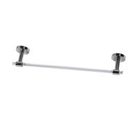 Towel Rack for Bathroom Acrylic Towel Bar Rack Bath Towelhanger Space Saving Wall Mounted Bathroom Accessories Home Decor (40cm)