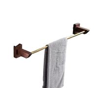 Towel Racks for Bathroom, Toallero de Madera Vintage con Barra metálica Dorada, Varios diseños de Lujo, Soporte for Cepillo de Inodoro(Towel Bar A)
