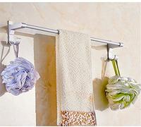Towel Rails Bathroom Punch- Towel Rack,Space Aluminum Thicken Towel Rail,Kitchen Hanging Rod,Super Load-BEA Towel Bar/N/40Cm Towel Racks/K/80Cm