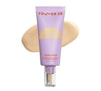 Tower 28 Beauty Sunnydays SPF 30 - Crema solar mineral de color para piel sensible - Protección facial 2 en 1 de amplio espectro uva/uvb + base de maquillaje - Sombra 15 Melrose - L