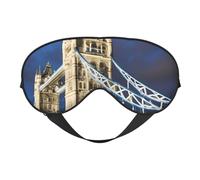 Tower Bridge in London - Antifaz para dormir, suave con correa ajustable para dormir, viajar y relajarse