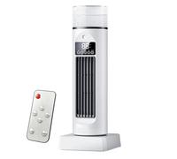 Tower Fan for Bedroom | Bladeless 6-Speed Silent Blower with Water Tank