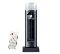 Tower Fan for Bedroom | Bladeless 6-Speed Silent Blower with Water Tank
